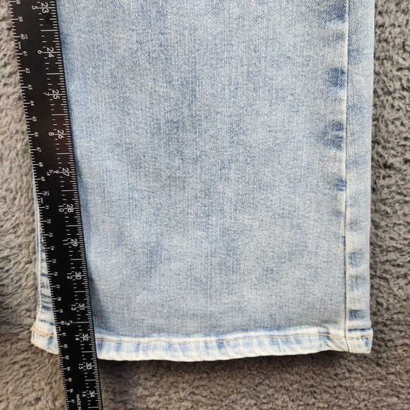 Free People We the Free Jayde Super High Waisted Stretch Flare Jeans Sz 29 Long - Picture 6 of 10